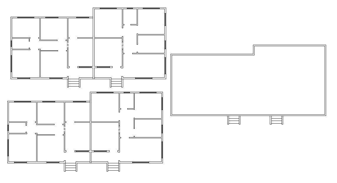 Apartment Design CAD Floor Layout Plan