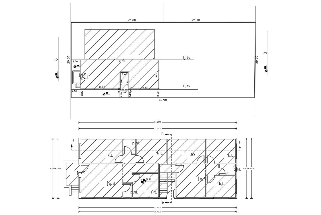 Apartment House Plan For 26 Feet By 65 Plot Size