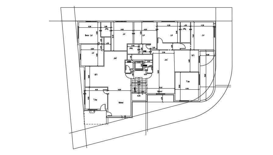 Apartment Plan AutoCAD File Download Now