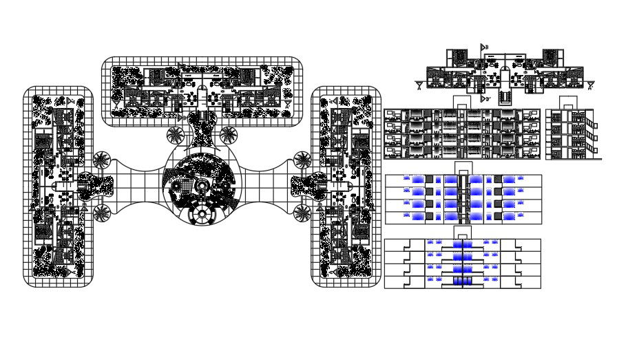 Apartment Plan AutoCAD Layout File