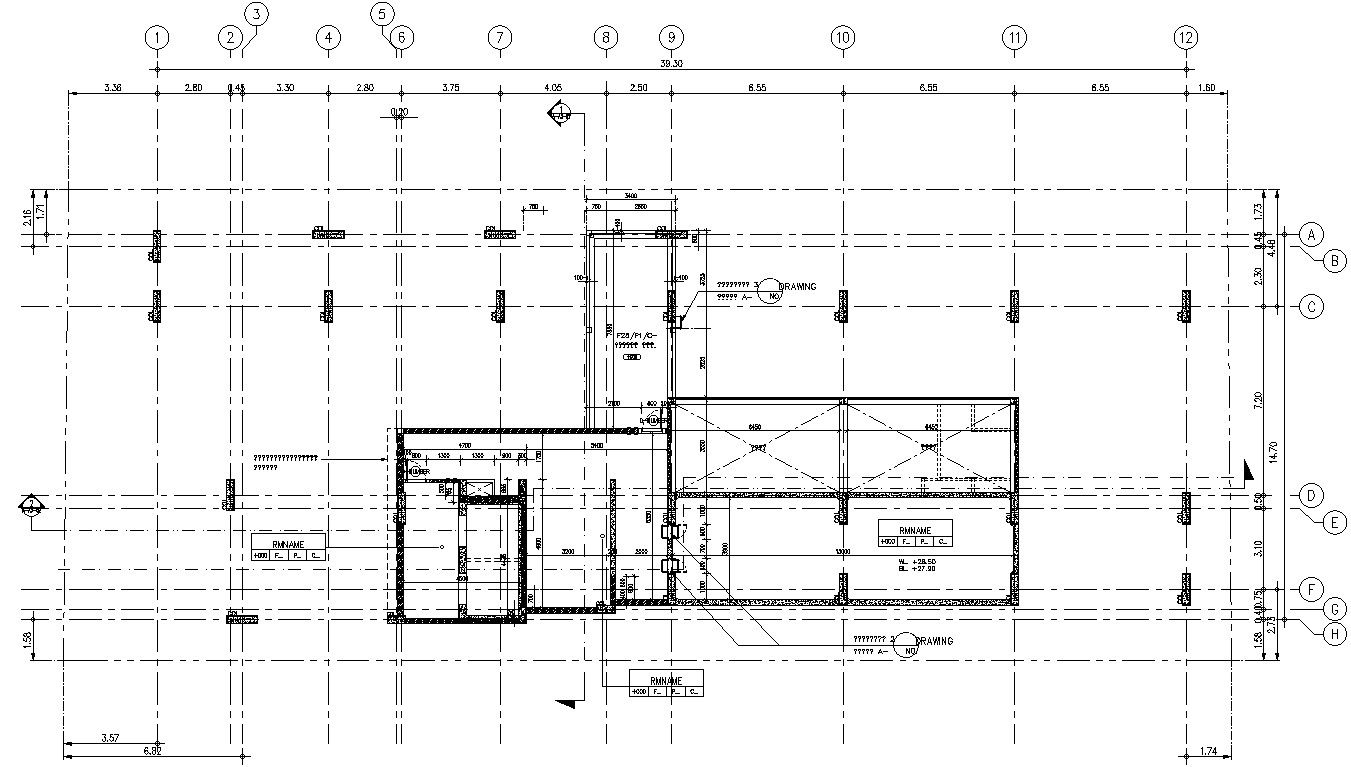 Apartment swimming pool details in AutoCAD, dwg file.