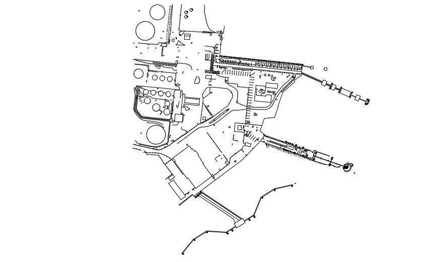A pier 6 hydrography survey drawing