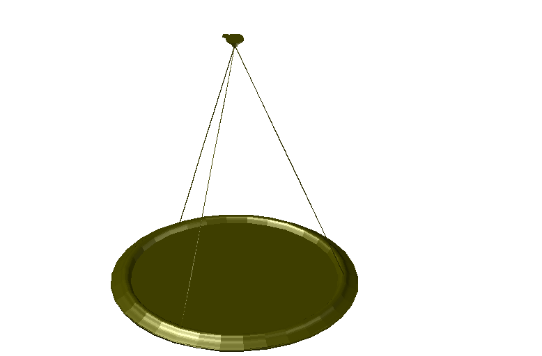 Apparel Circle structural 3d view dwg file