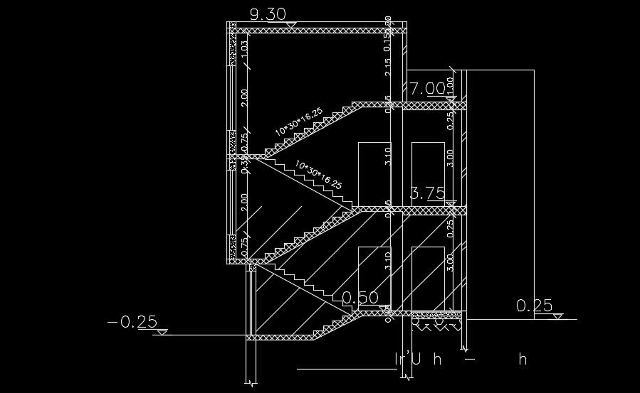 Arch base plate drawing