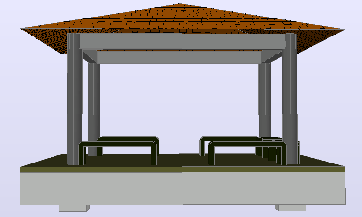 Architectural cahtri having capacity of seating 5 to 6 person dwg file