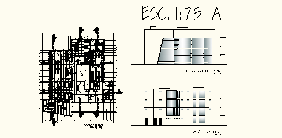 Download Free 3 Star Hotel Floor Plans In AutoCAD File