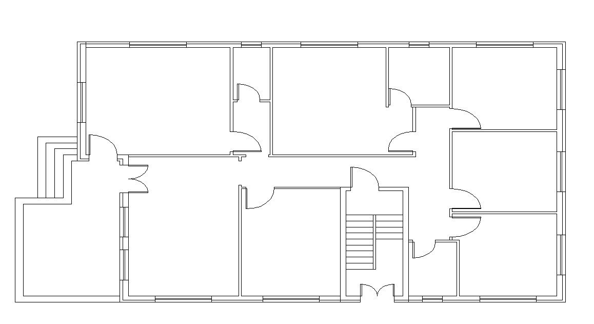 Architectural Lavish Bungalow Planning AutoCAD Drawing Free