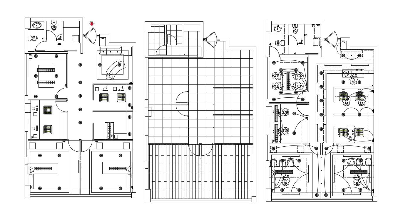 Office Building CAD Model | Architecture Plan DWG File
