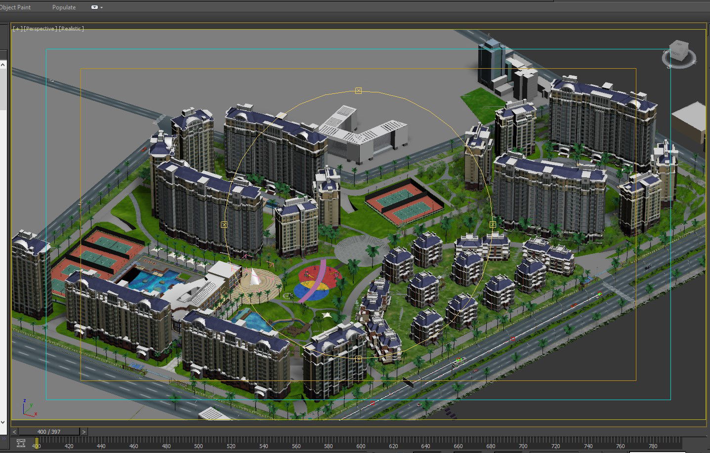 Architecture apartment and house projects in 3ds max