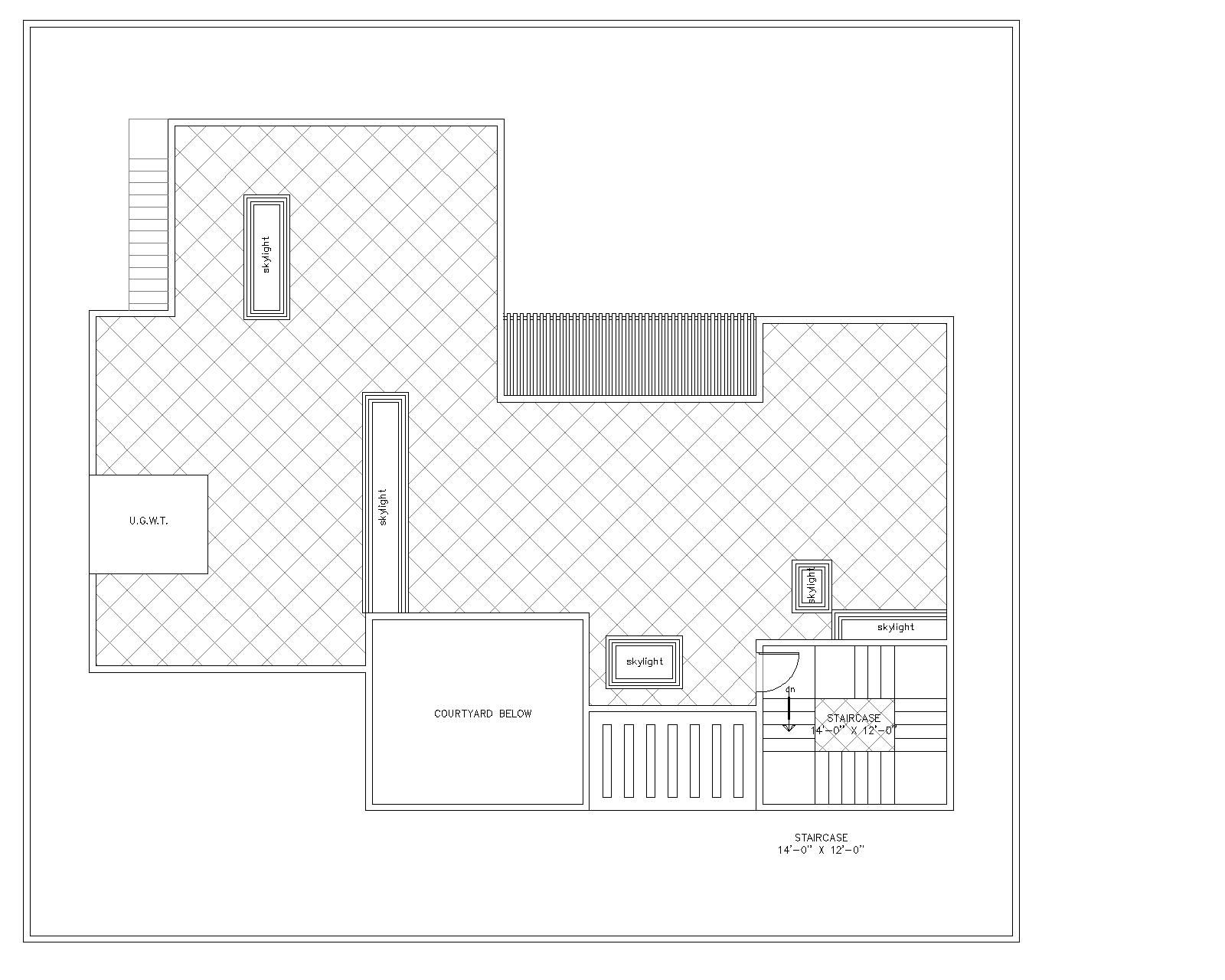 Residential Building Design DWG File Drawing Layout