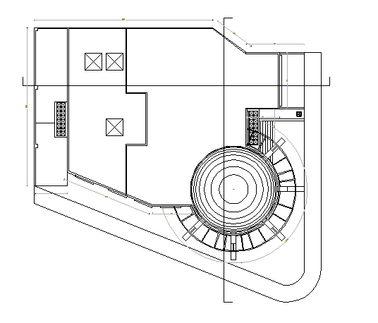 Architecture house project detail dwg file.