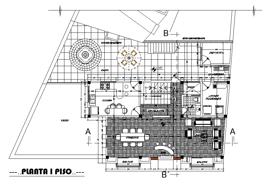 Architecture House Plan CAD Drawing Free Download DWG File