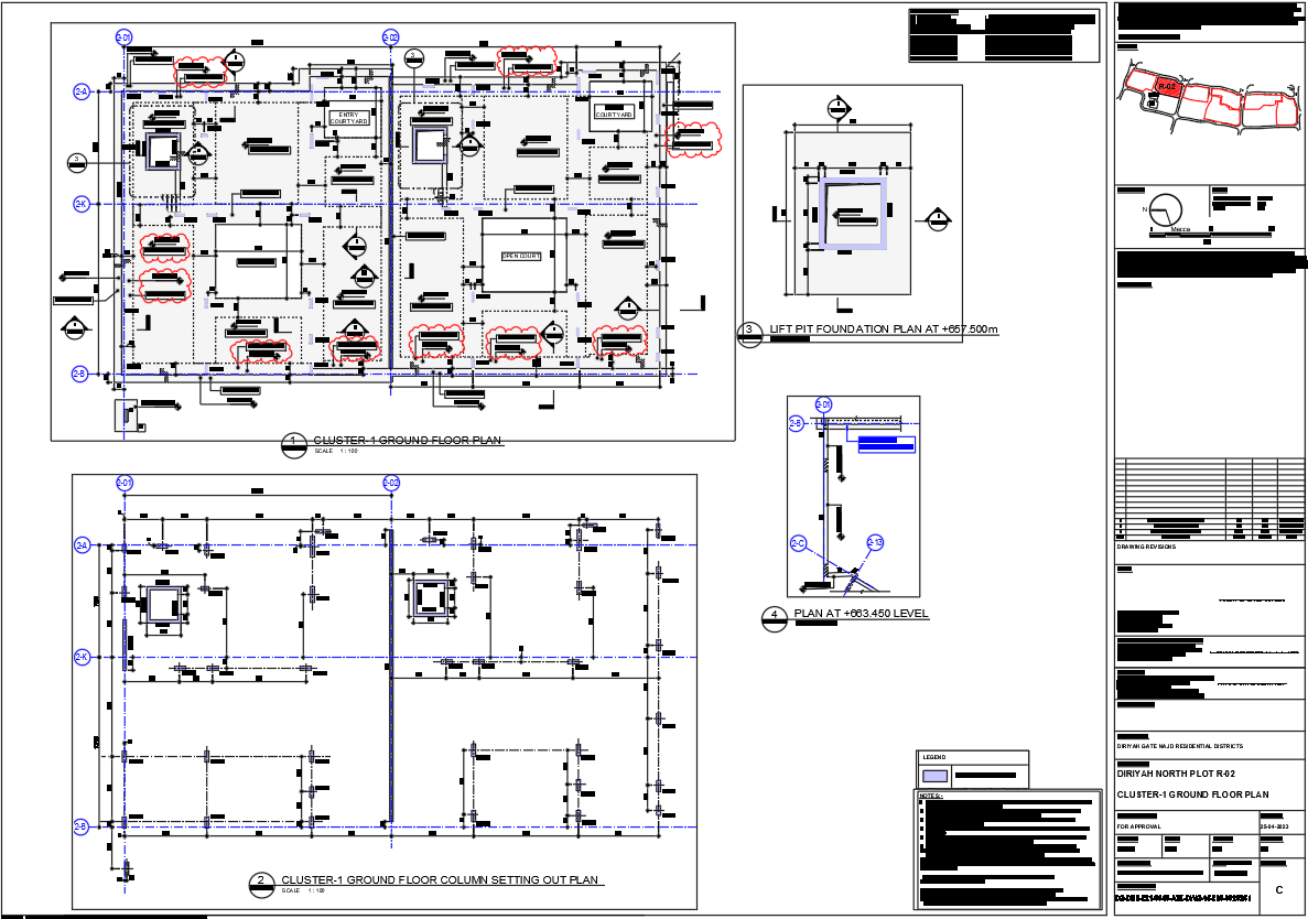 Architecture House Slab Detail Drawing in AutoCAD DWG File
