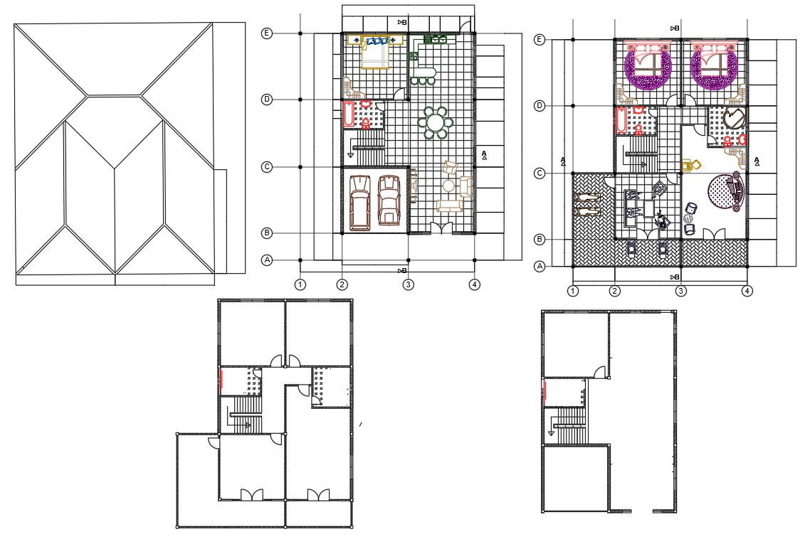 Architecture Modern House King And Queen Bedroom Design