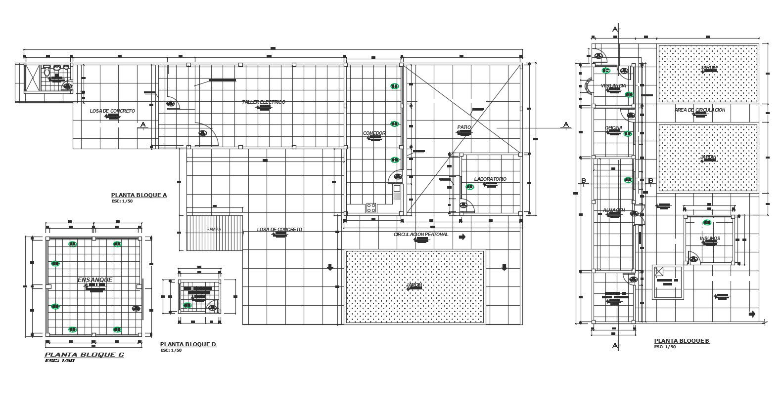 Architecture Office Floor Plan AutoCAD Drawing DWG File