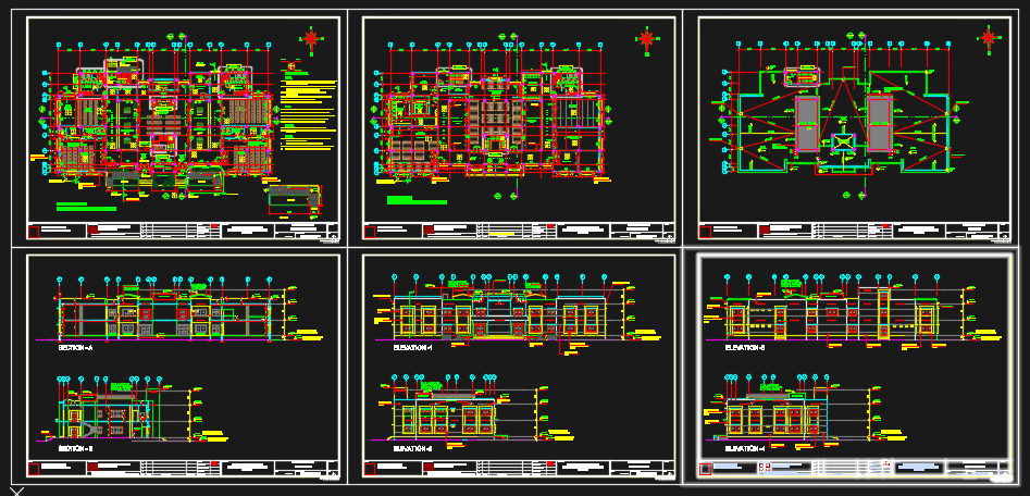 Architecture drawing of Forensic Science Laboratory Reception Block design