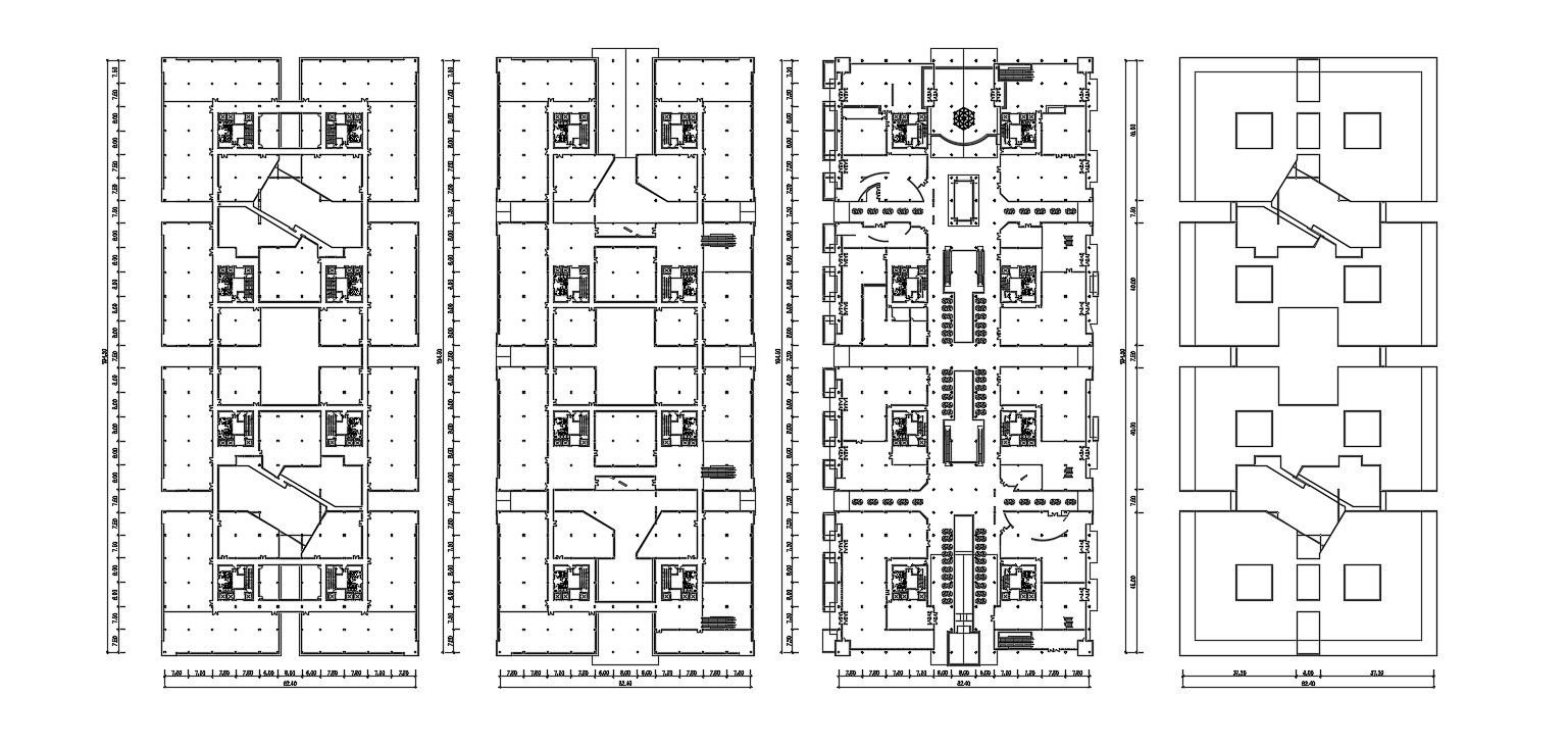 Area Layout Design Plan AutoCAD Drawing 