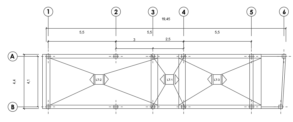 A roof layout of the 18x5m house plan is given in this file