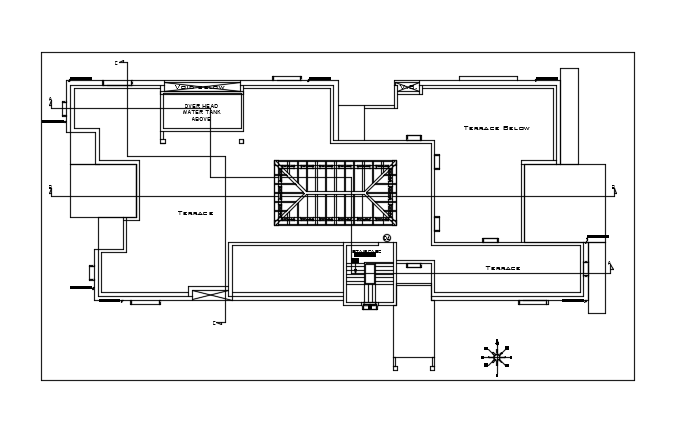 A roof layout of the 19x15m house design is given in this file