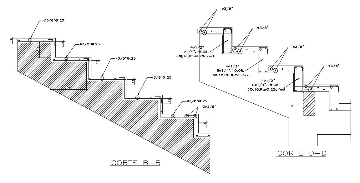A section view of the beam layout of the 160x86m basketball stadium plan is given in this AutoCAD drawing model.
