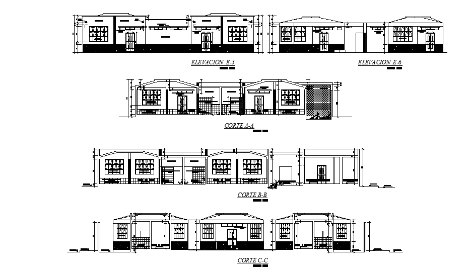 A section view of the beautiful library plan is given in this Autocad drawing model. Download now.