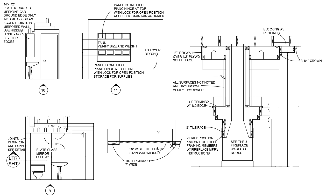 A section view of the water closet has been given in the AutoCAD model. Download now.