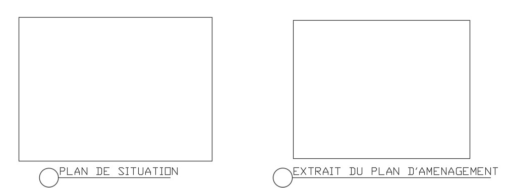 10x8m Architecture House Plan Site Layout and Location CAD Drawing