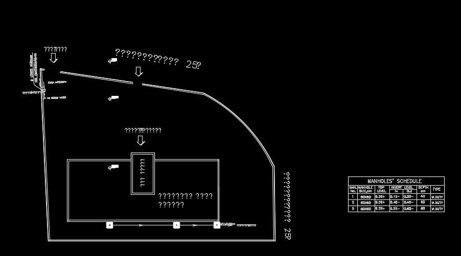 A site layout of the 18x9m house plan