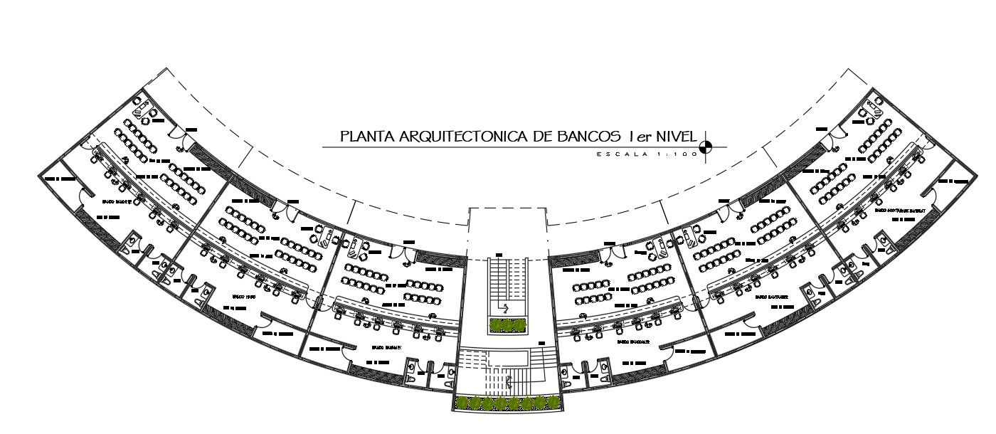Assembly plan of first floor plan is given in this Autocad drawing file. Download now.