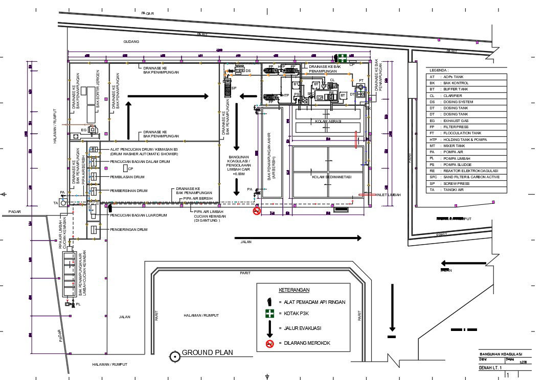 A swimming pool construction CAD drawing model