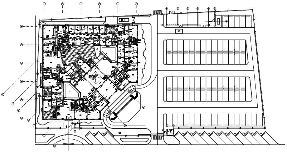 Attorney headquarters ground floor working area drawing