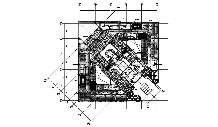 Attorney headquarters main building first floor fire alarm system drawing