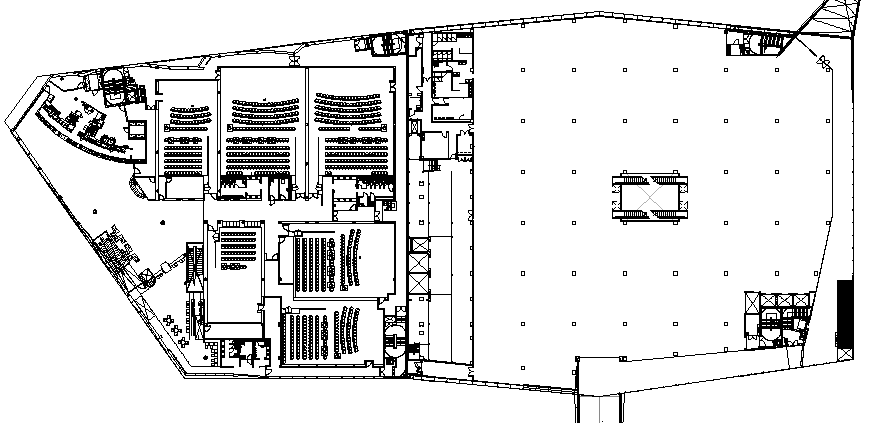 Auditorium Hall layout plan