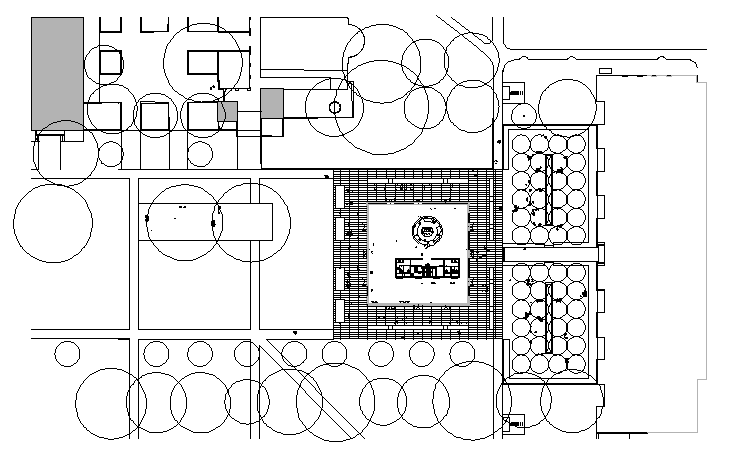 Auditorium Hall project detail dwg file