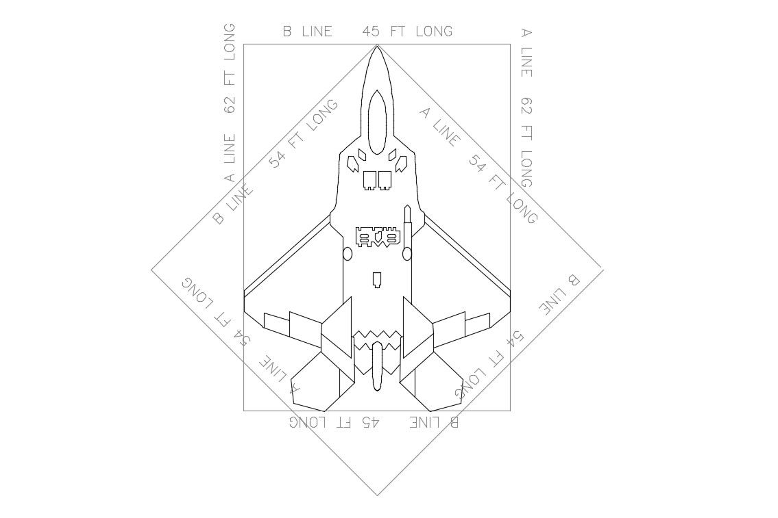 AutoCAD Airplane blocks free Download