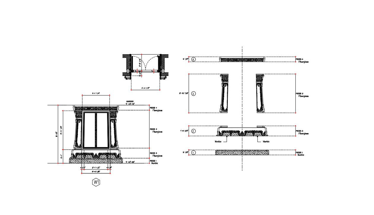 AutoCAD Door Blocks DWG Free Download