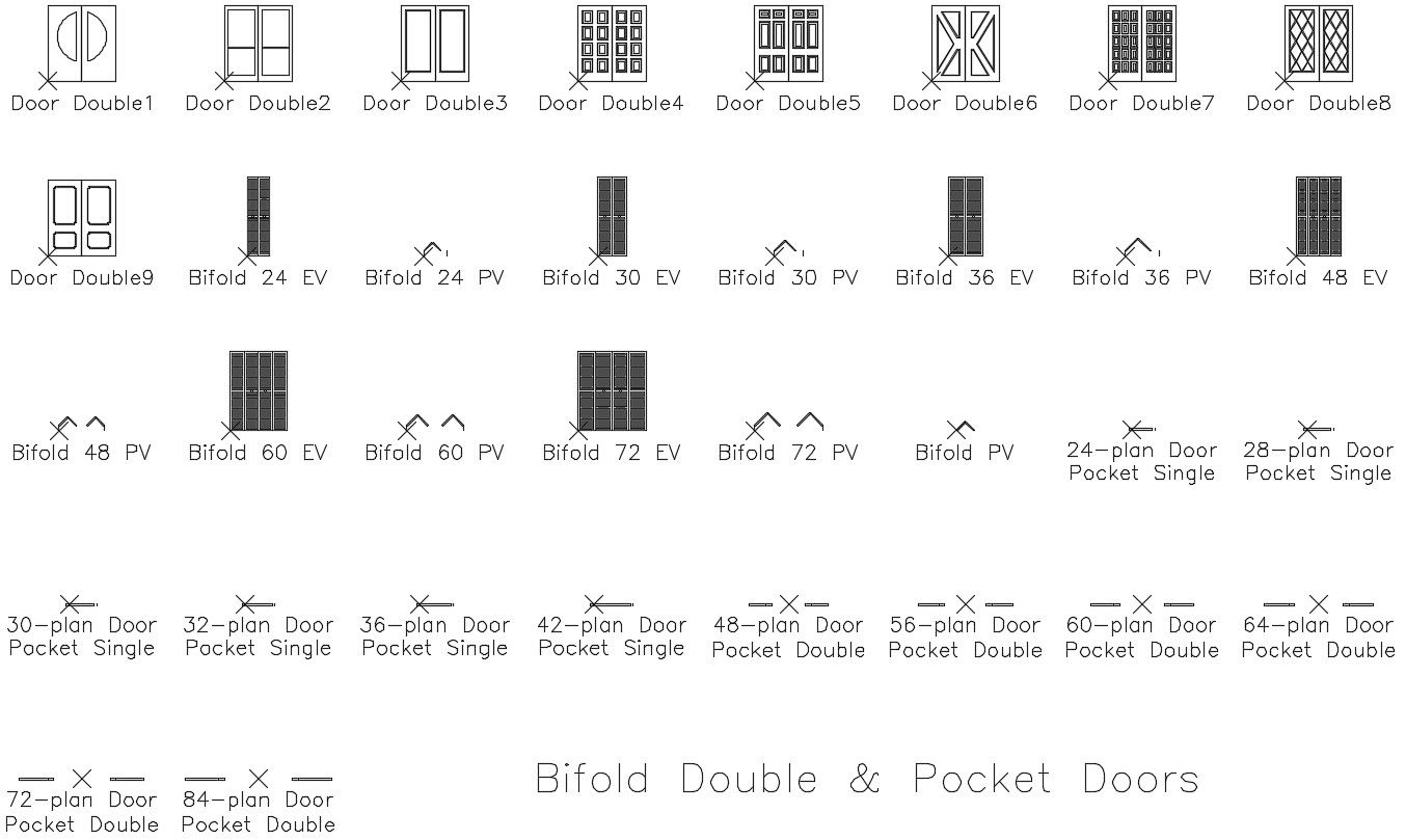 AutoCAD Door Blocks Download