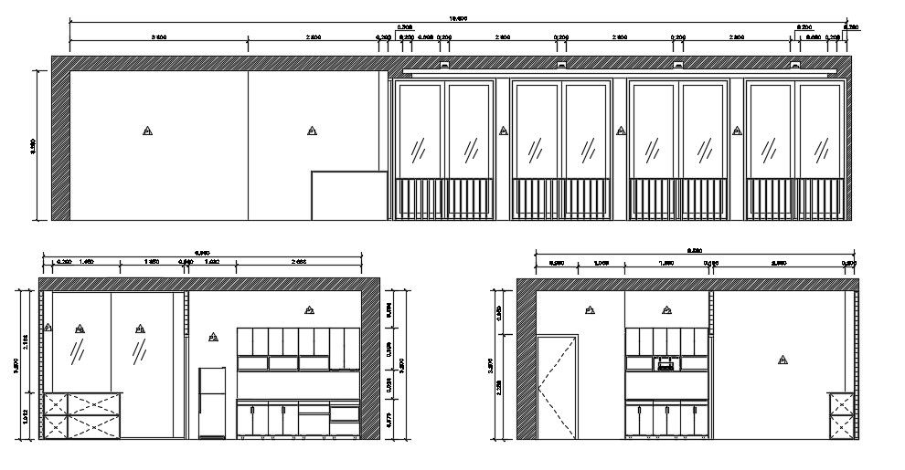 AutoCAD Drawing Luxury Kitchen Design DWG File Free Download