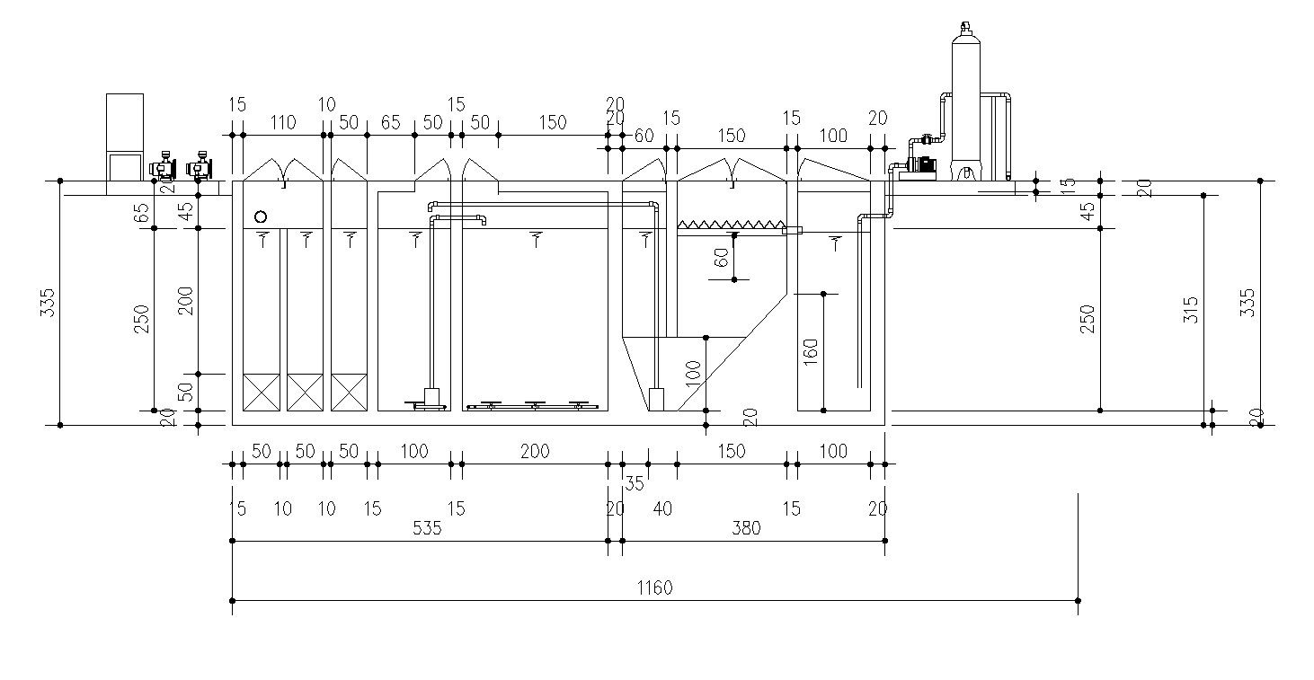 AutoCAD File Water Purification Machine Design Free Download