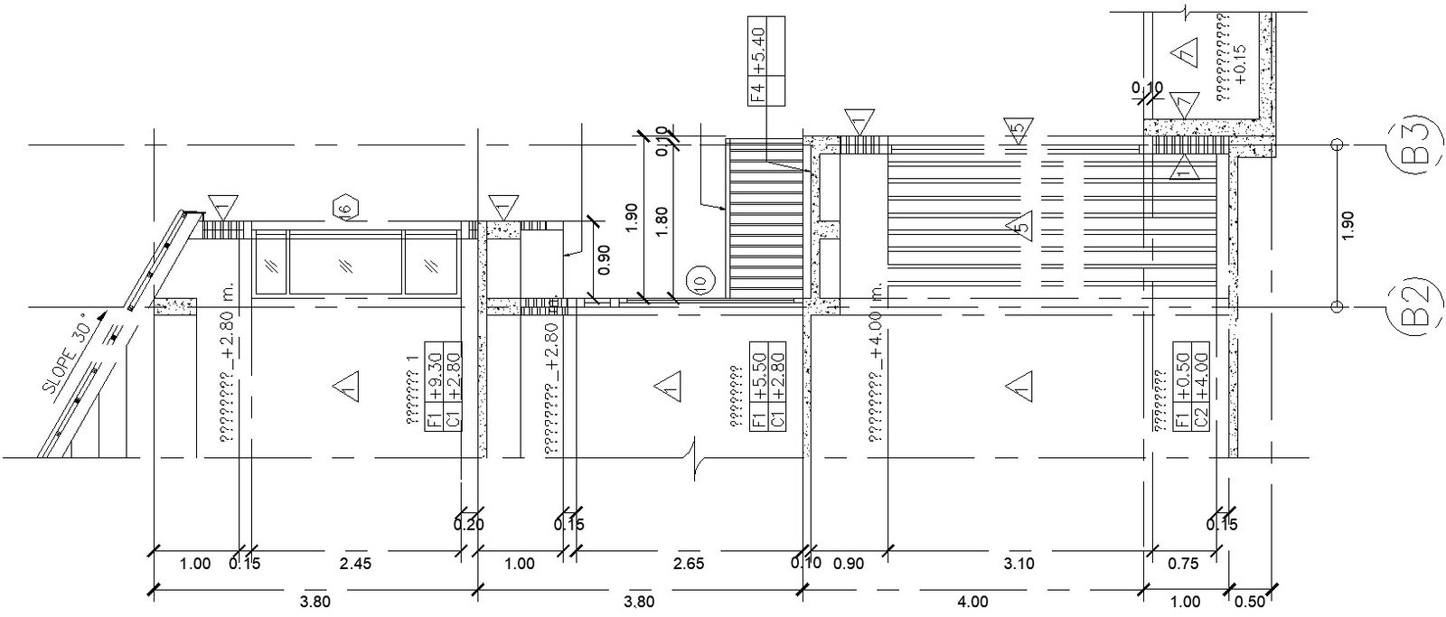 AutoCAD 2D DWG file of the shop elevation and section details.Download the AutoCAD DWG file.