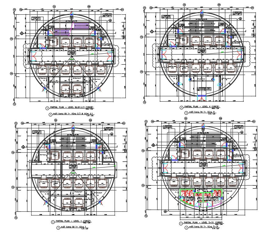 AutoCAD 2DDrawing file having the details of the partial plan of the lift. In the sectional plan,Download the DWG file. 