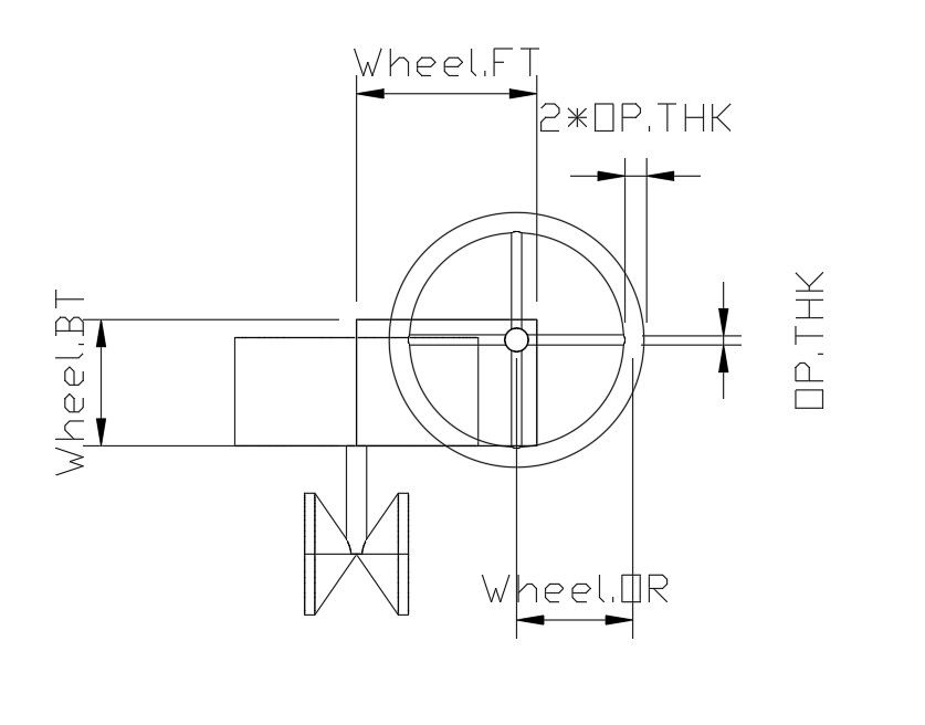 AutoCAD 2D drawing of factory machine, CAD file, dwg file 