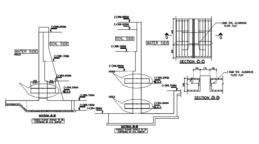 AutoCAD Column Section Drawing Free Download DWG File
