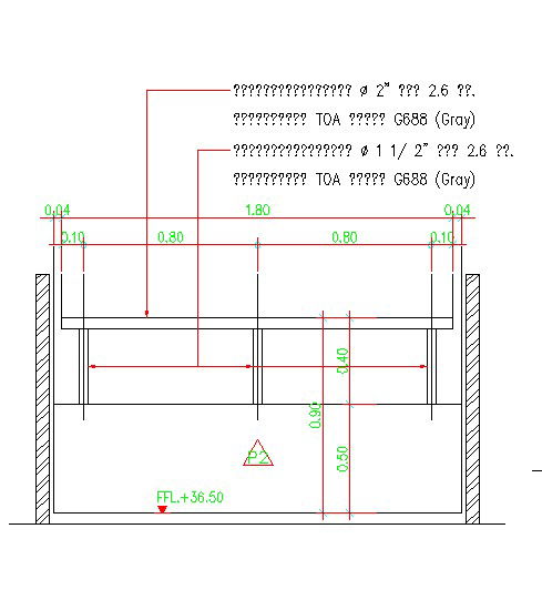 AutoCAD DWG Drawing File of the Sidewall section details are given. Download the AutoCAD file now.