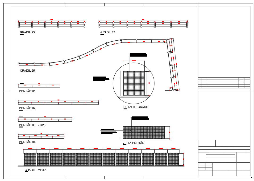 AutoCAD DWG Drawing of the exterior glass window section details. Download the AutoCAD DWG file.