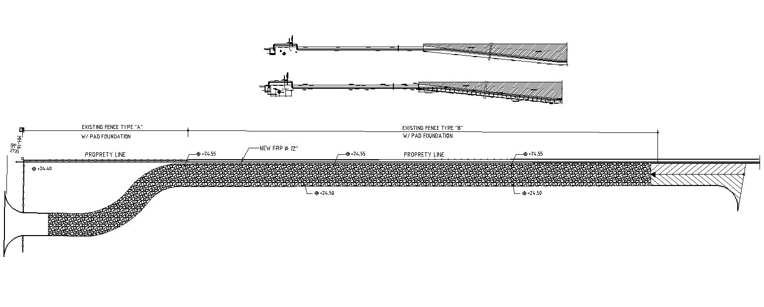AutoCAD Drawing 2D file shows the Details of the pad foundation diagram. Download the AutoCAD DWG file.