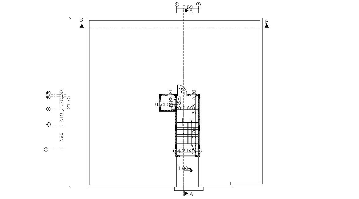 AutoCAD Drawing File Terrace Floor Plan 