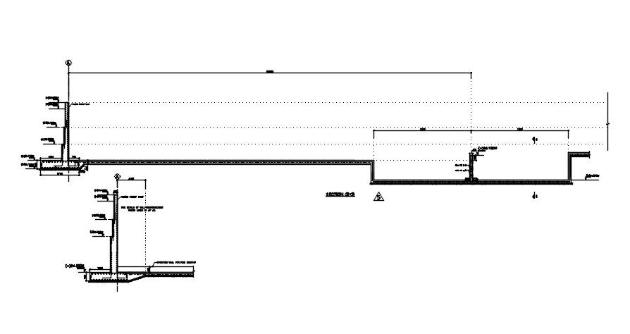 AutoCAD Drawing Free Column Section View DWG File