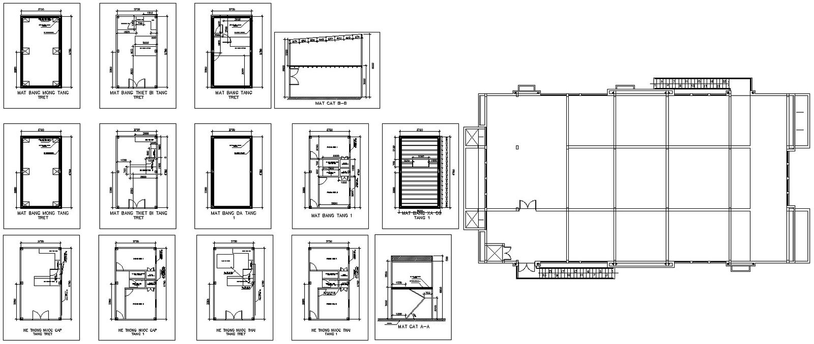 AutoCAD Drawing a CAD file of the shop floor plan layout design,Download the AutoCAD DWG file.