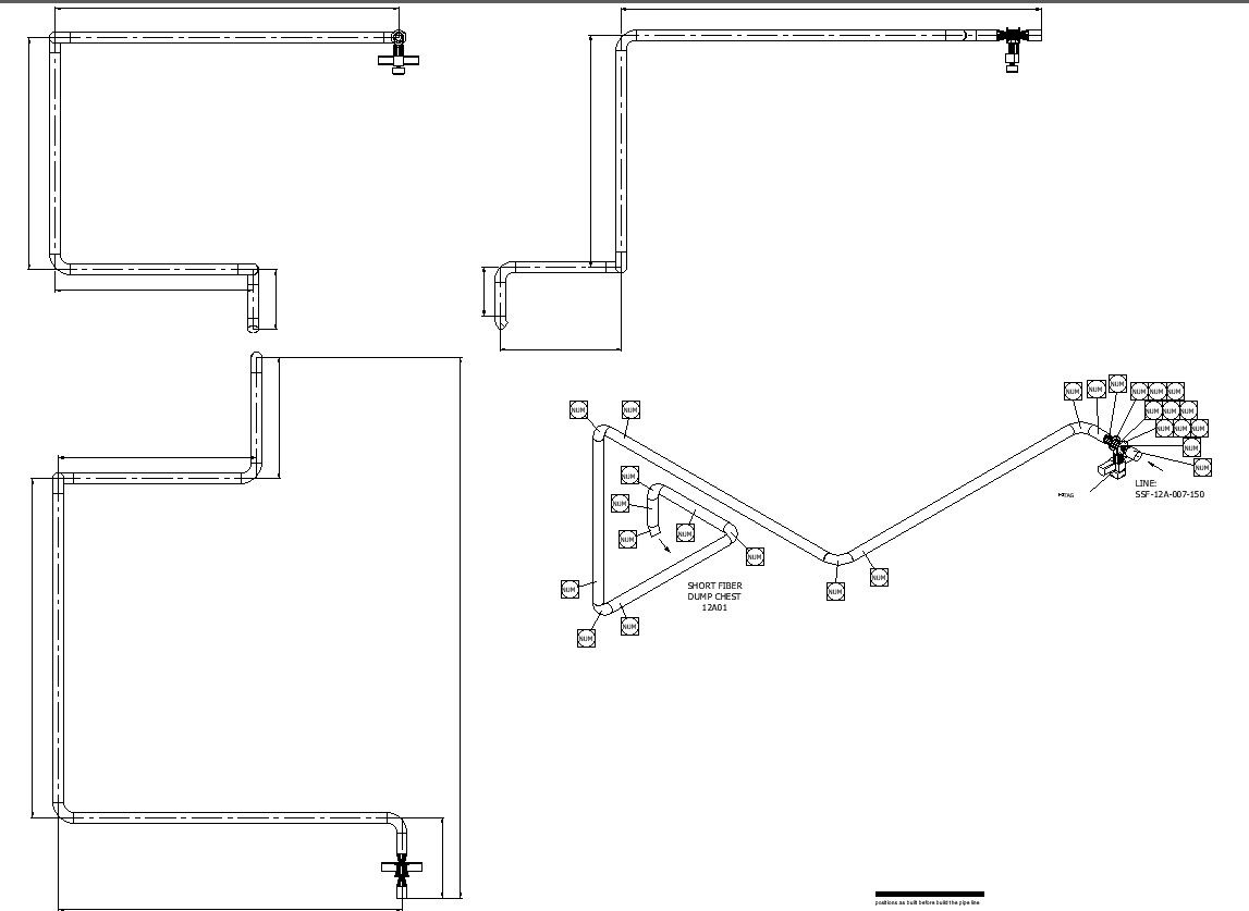 AutoCAD File for Recirculation Line in SF Cleaners